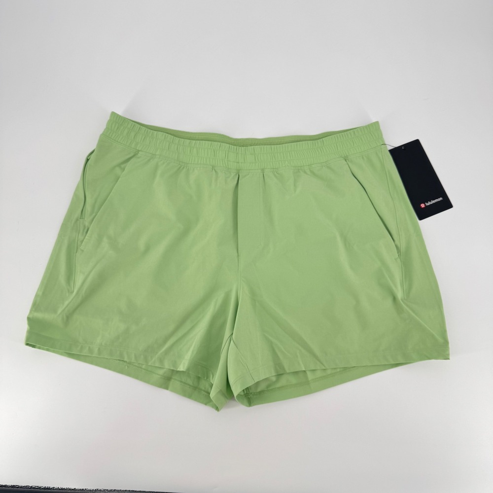 Lululemon Mens Pace Breaker Short 5" LL Kale Krush Green XXL LM7BC2S KRSH